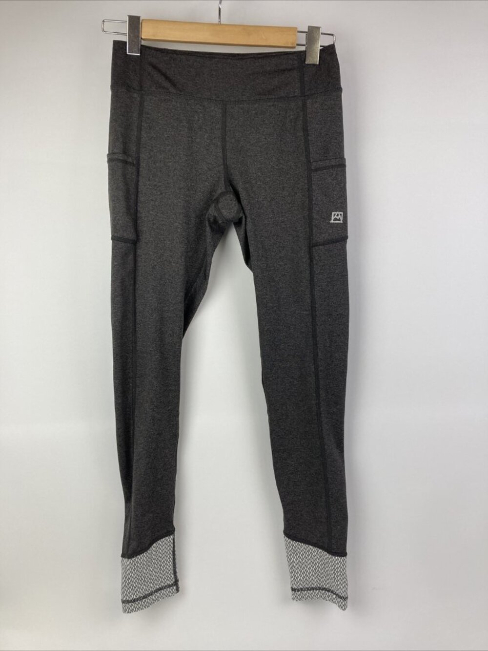 Avalanche Women S Divinity Pocket Leggings Athletic Workout Tight Pant Dark Gray